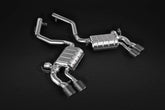 Capristo BMW X5/6M (F15/16) - Valved Exhaust with Mid-Pipes with Stainless Tips (CES3)